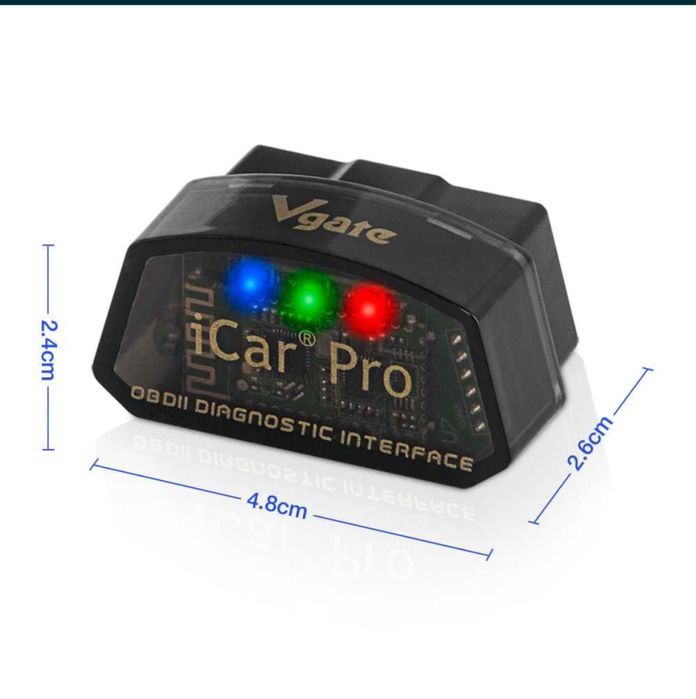 Автосканер Vgate ICar Pro Bluetooth 4.0 IOS  і Андроїд  OBD 2 Carista, CanZe, Bimmercode, LeafSPay