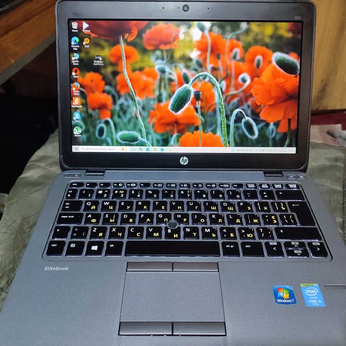 Ноутбук HP Elitebook 820\i5 5300\ 8 озу\ 120ссд. батарея 5 годин
