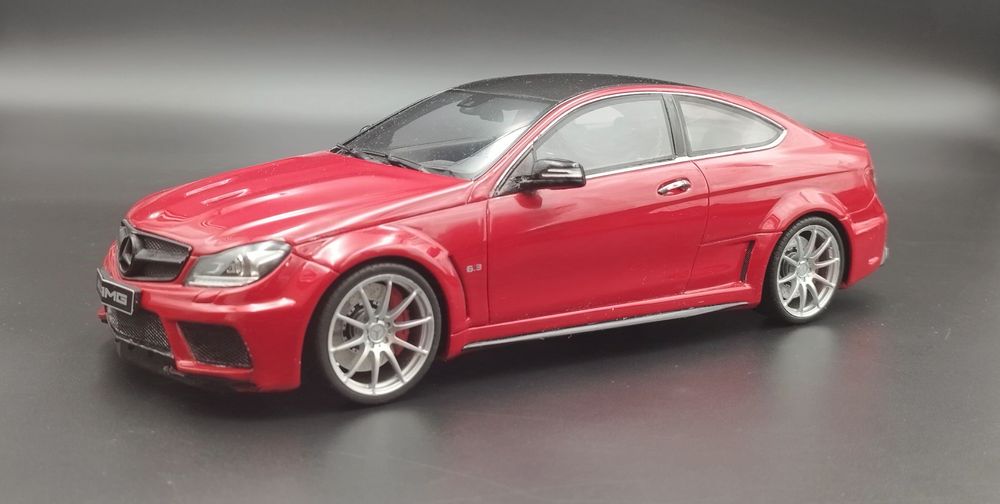 1:18 GT Spirit Mercedes Benz C63 AMG Coupe C204 Red Limited Edition