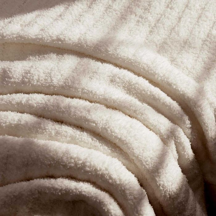 Nowy BEŻOWY koc / kocyk / narzuta / pled / polar / 125 x 175 cm !8421!