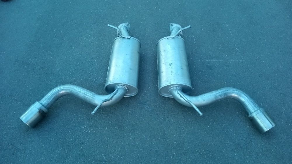 Глушитель выхлопных газов конечный CHEVROLET CAPTIVA левый и правый