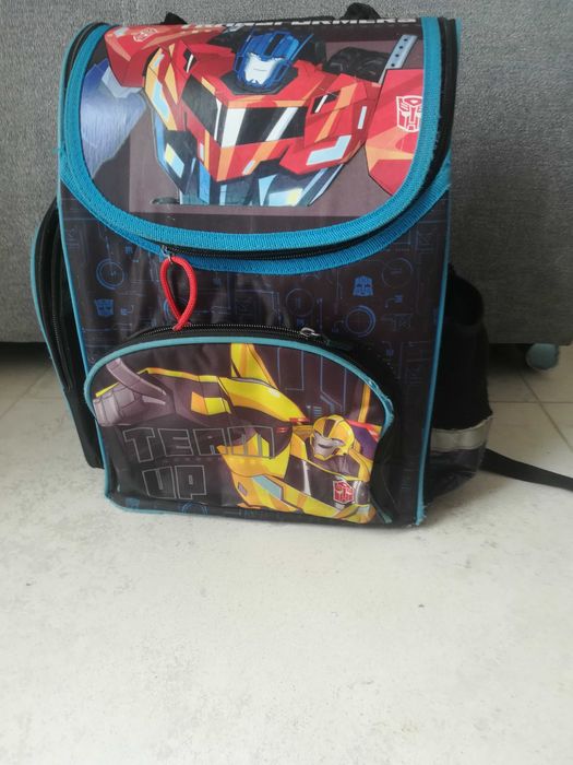 Tornister Transformers gratis piórnik Spiderman