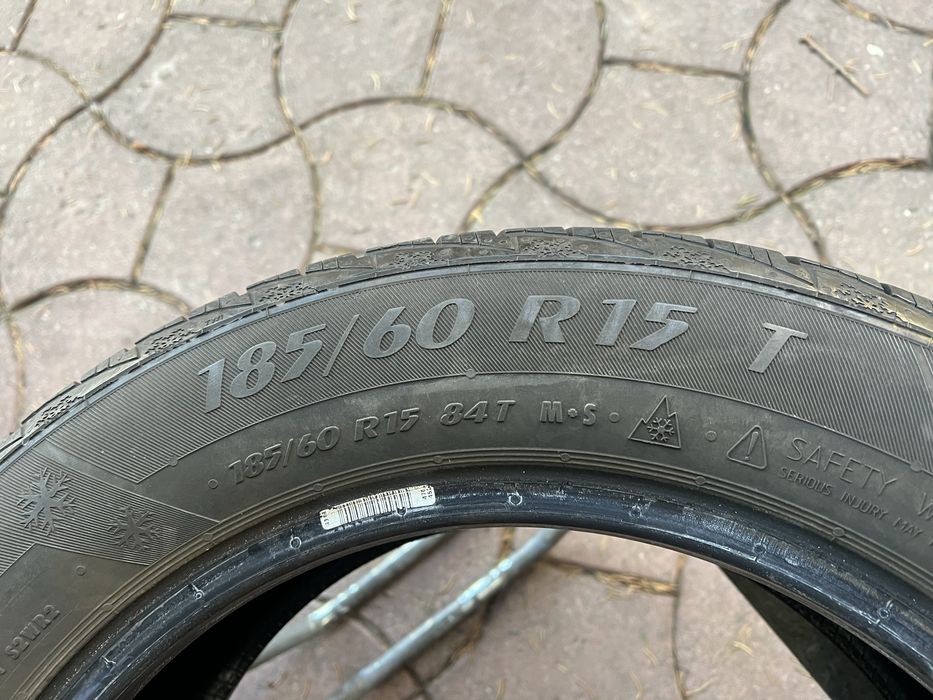 Резина зима 185/60 R 15 Matador пара