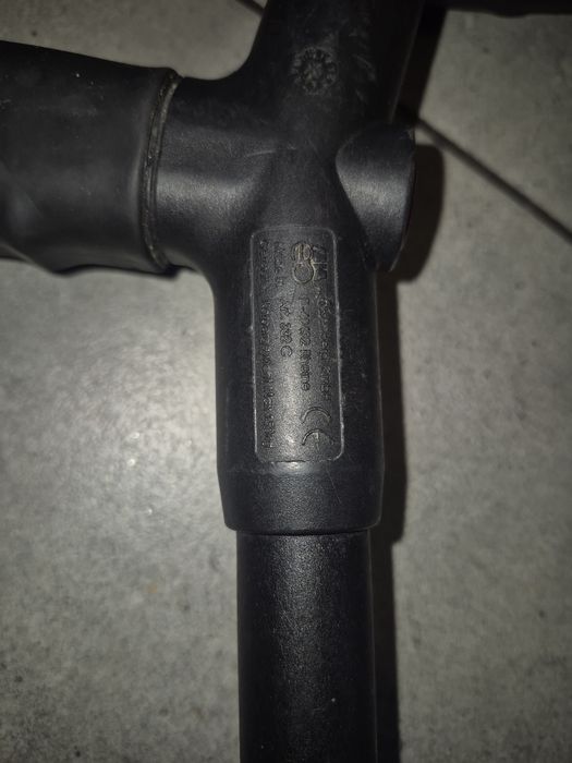 Kule łokciowe regulowane czarne