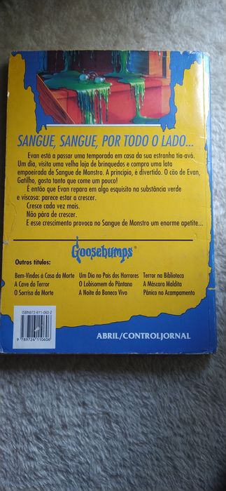 Livros da coleção Arrepios