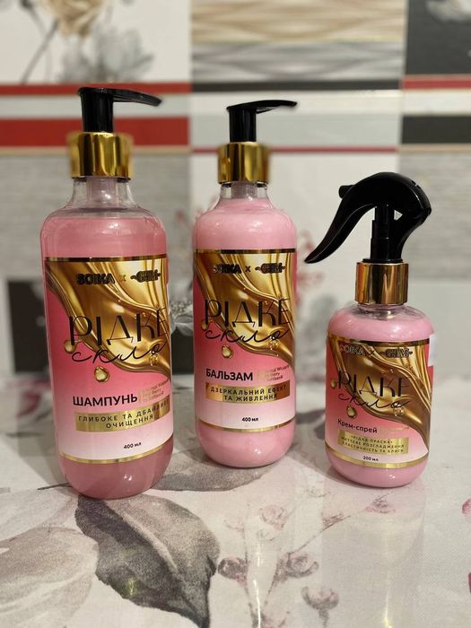 Soika Набір для волосся "Рідке скло"
Soika Набір для волосся "Рідке ск