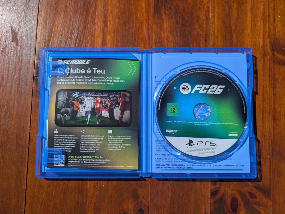 FC 26 PS5 como novo!