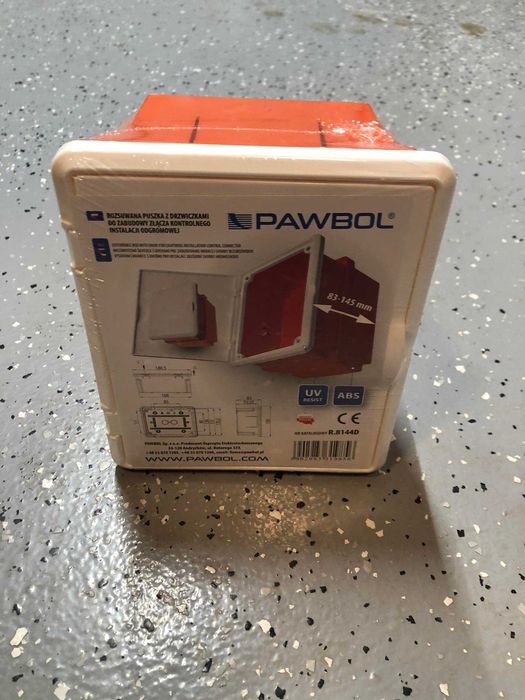 Puszka do złącza odgromowego