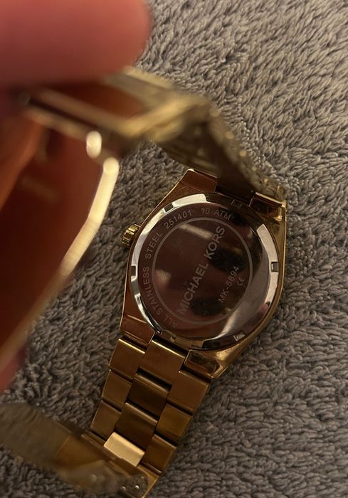 Złoty zegarek Michael Kors