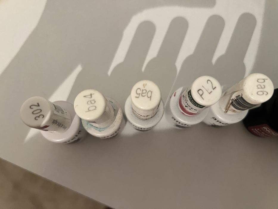 Vernizes gel marca andrei e inocos