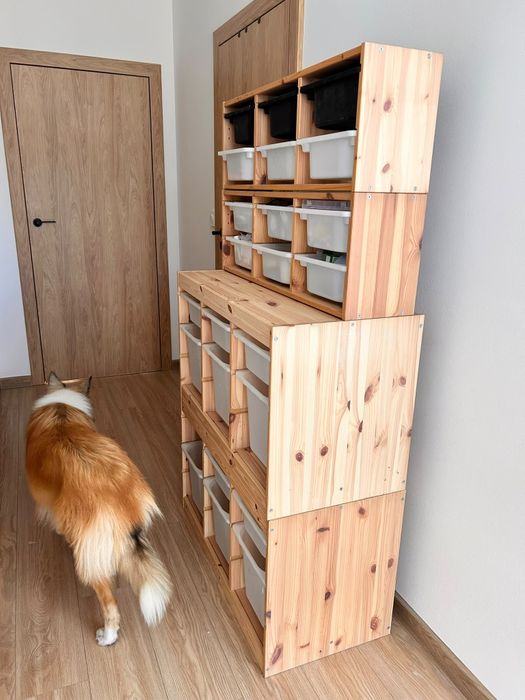Regały drewniane Ikea trofast 4szt.REZERWACJA