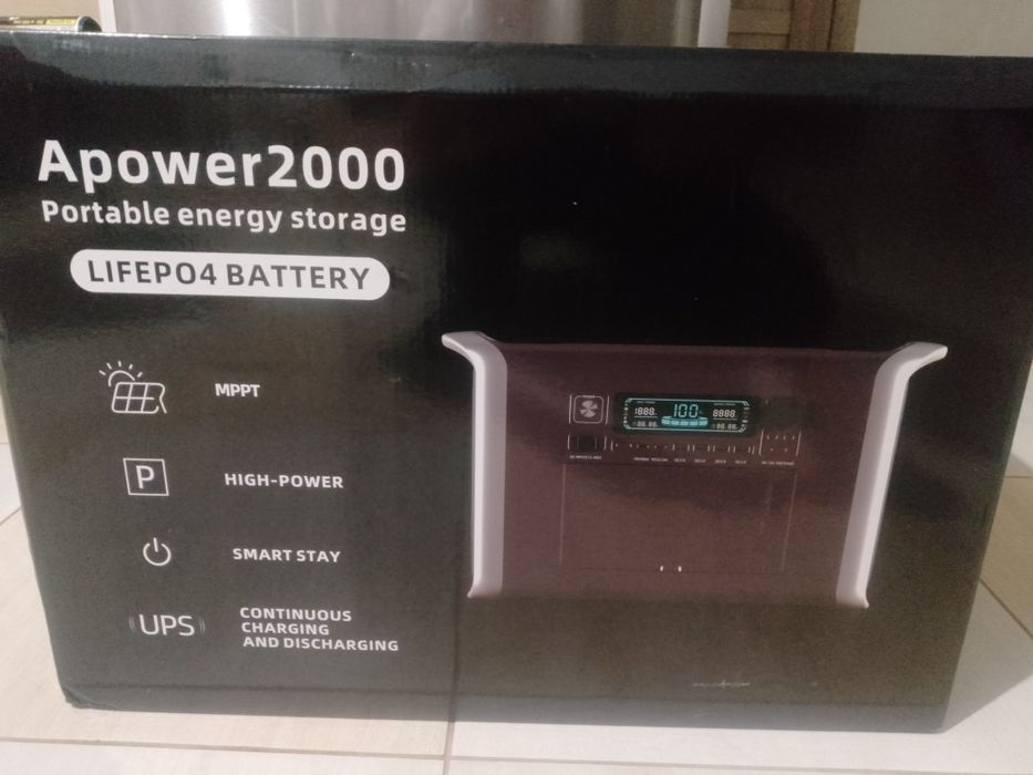 зарядна станція apower2000 powerstation
