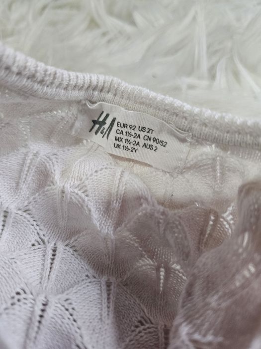 Sweterek dla dziewczynki H&M 92