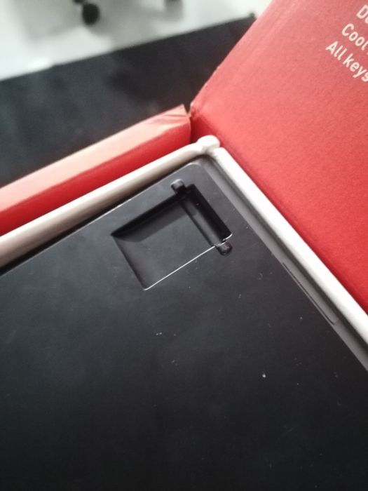 Teclado mecânico low profile havit - blue