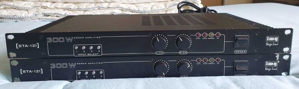 Wzmacniacz stereo STA-121 z czterema przełączanymi wejściami liniowymi