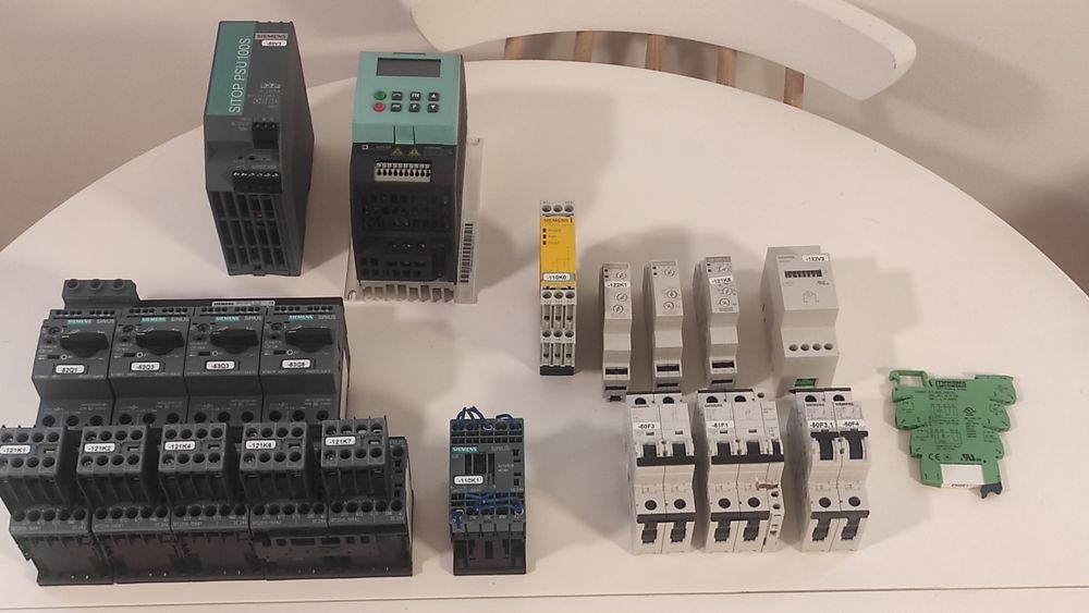 Oryginalna automatyka przemysłowa Siemens (SITOP, SINAMICS, SIRIUS) z demontażu