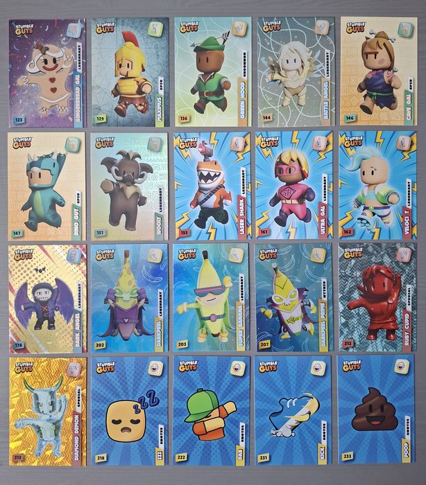 Karty Stumble Guys panini - 60 szt