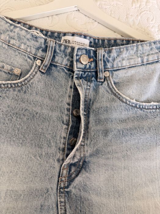 джинсові шорти zara 38 M