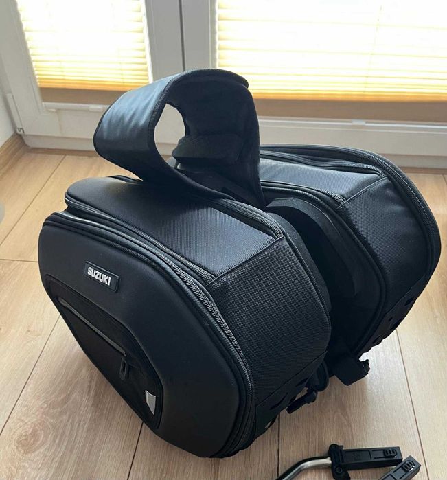 Suzuki - sakwy/kufry boczne OEM (SW-Motech Blaze PRO)- Jak nowe!