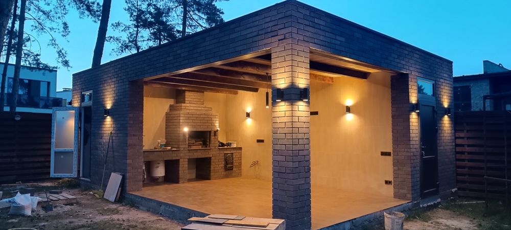 #Монтаж камінів #опалення каміном #пічник #альтанка #беседка #камін