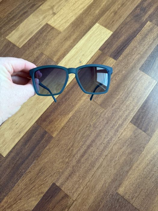 Nowe rozpakowane okulary Goodr LFG Dungaree zielone