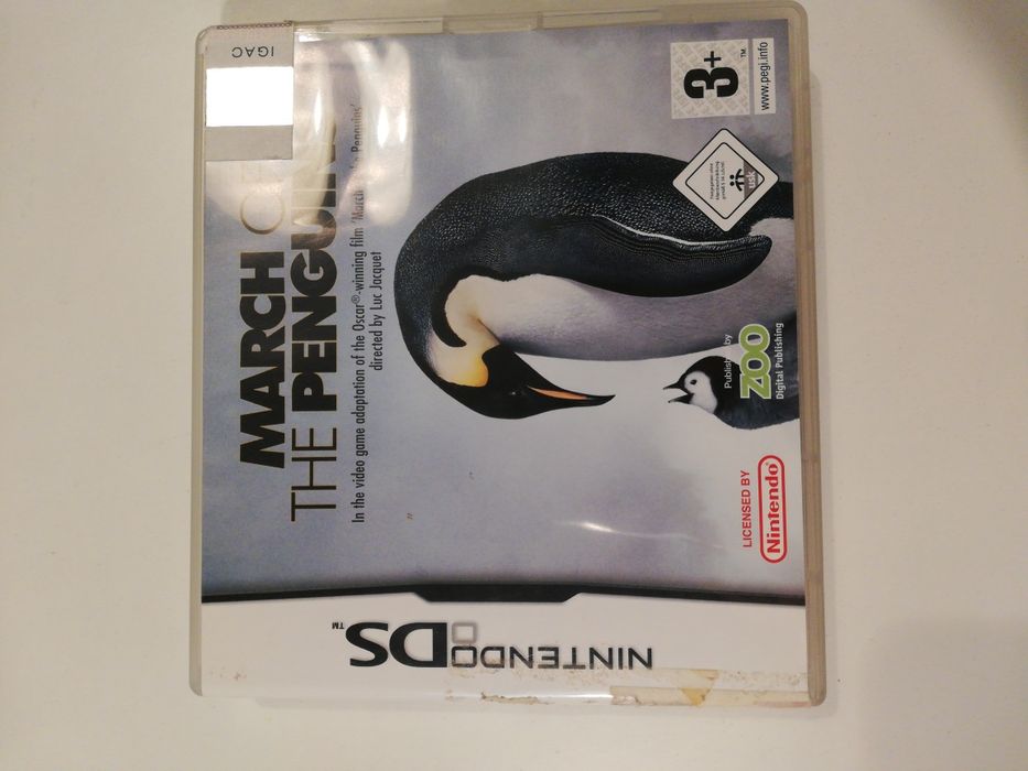 Jogo Nintendo marcha dos pinguins