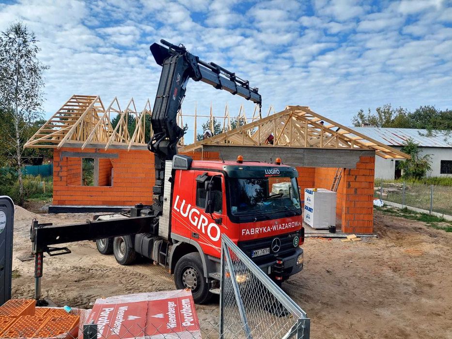 Wiązary Dachowe BINDRY C24 MiTek Producent WIĘŹBA PREFABRYKOWANA