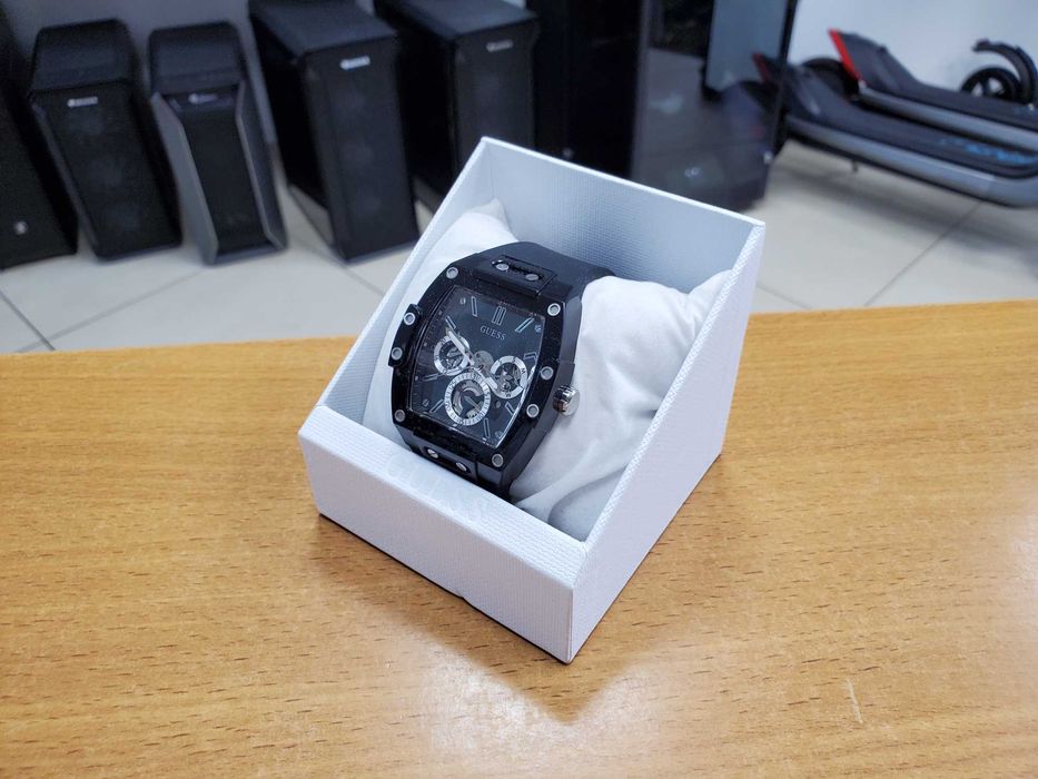 Guess Zegarek Męski GW0203G3 Sport Czarny