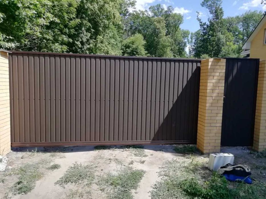 Ворота (Распашные и Откатные - с Автоматикой и без). Калитки, Заборы