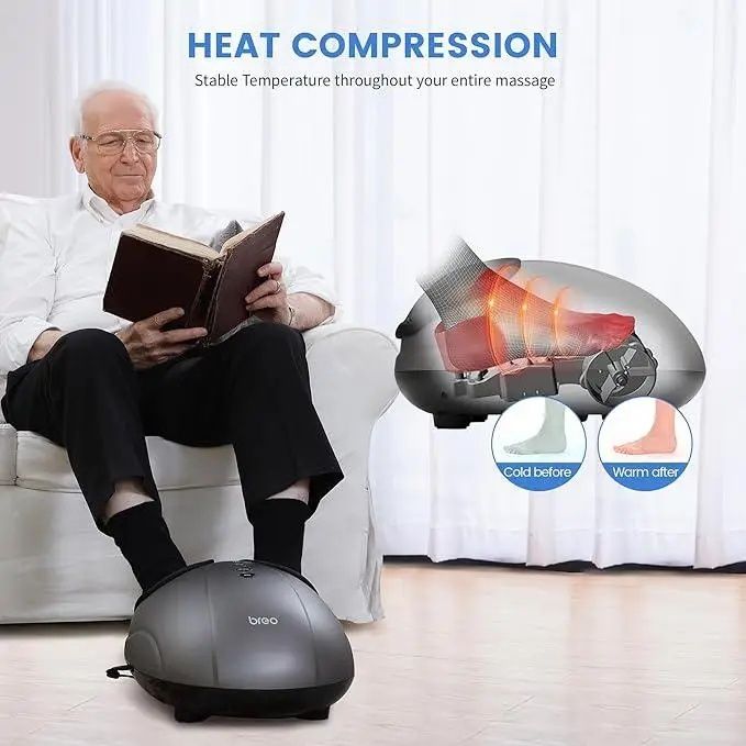 Електричний масажер для ніг BREO Foot Massager FM D191 Масажер Шіацу д