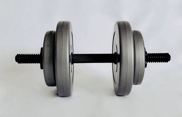 Гантелі 2х8кг GREY