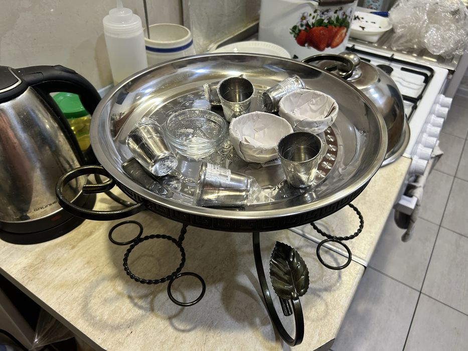 Подставка для готового шашлыка