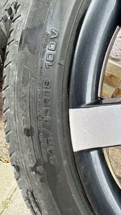 Колеса разноширокі