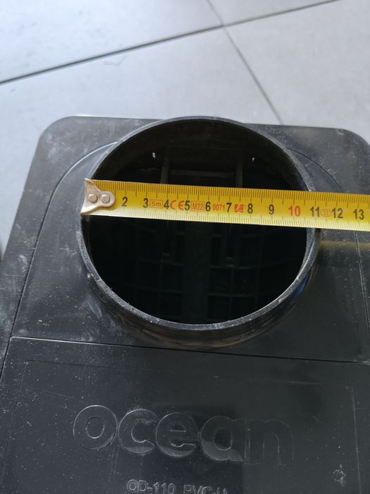 Osadnik rynnowy Ocean antracyt.