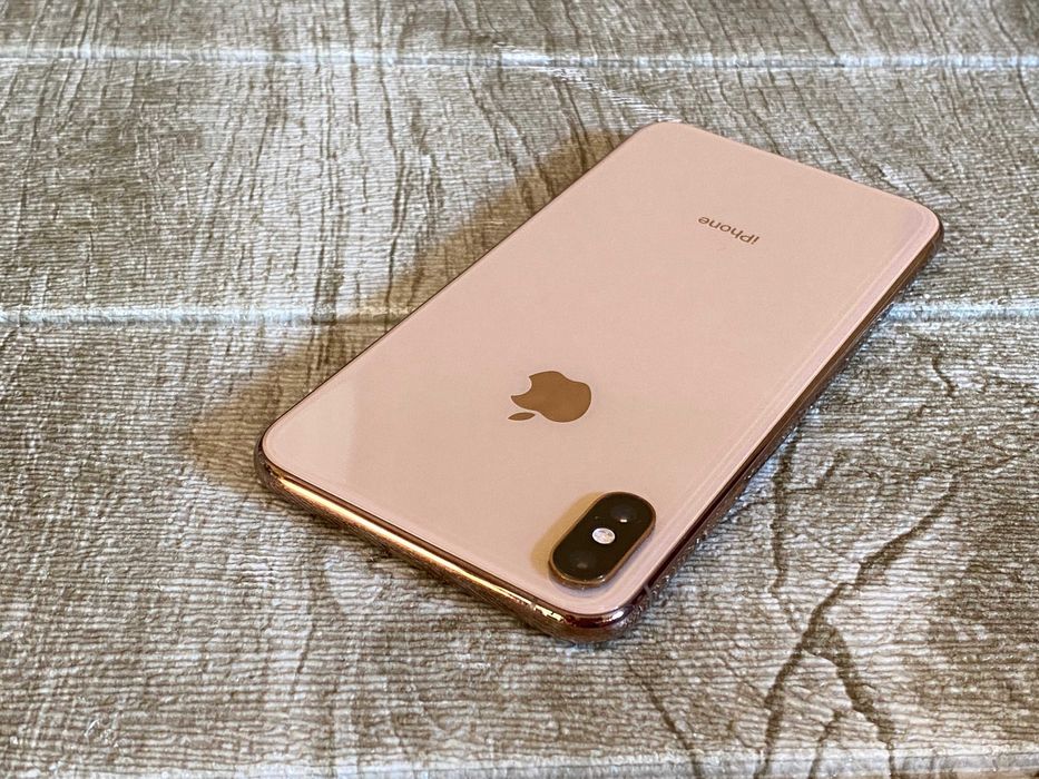 iPhone XS Max 256 Gold neverlock все работает состояние супер