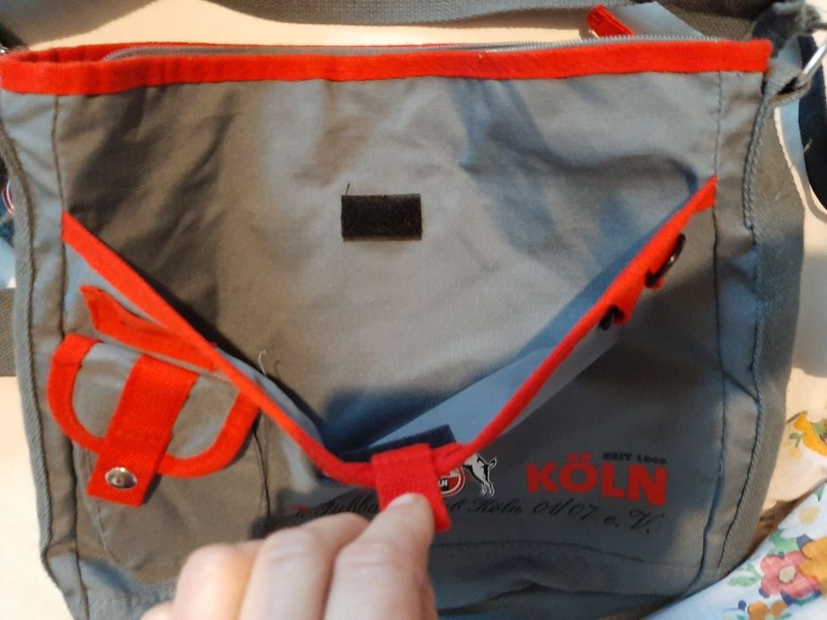 Torba sportowa na ramię szara
