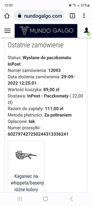 Kaganiec dla psa