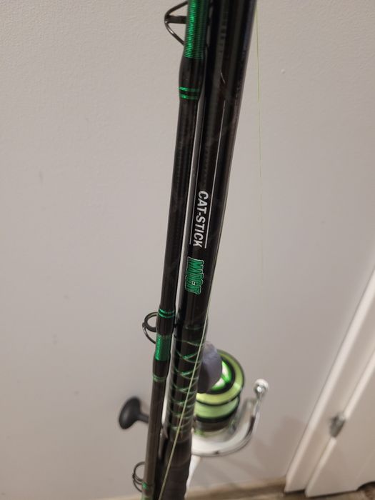 Wędka sumowa Black Cat z kołowrotkiem DAM Quick Combat