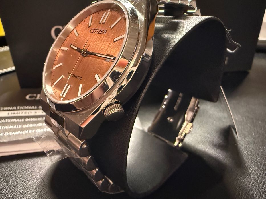 Citizen Tsuyosa Salmon NJ0159-86Z NOWY Gwarancja 7 lat Automat