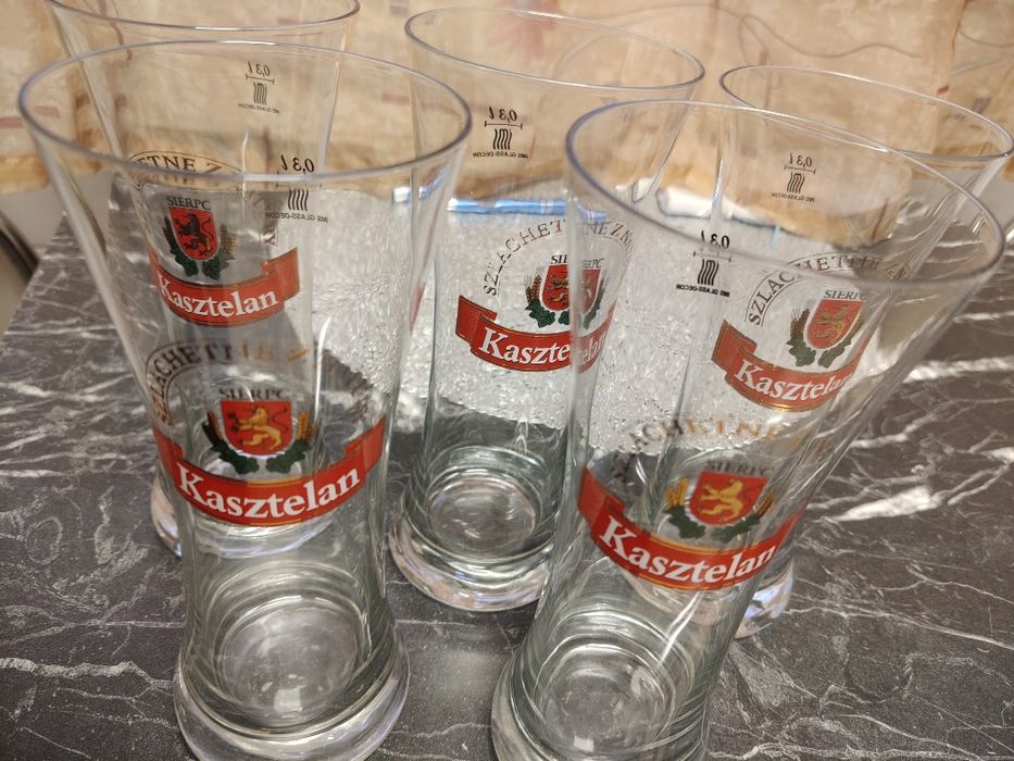 szklanki od piwa