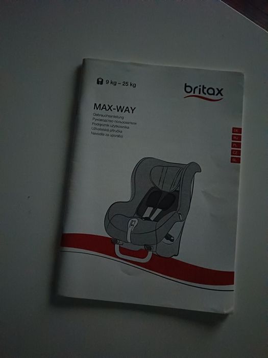 Britax Romer Max-Way – fotelik 9-25 kg