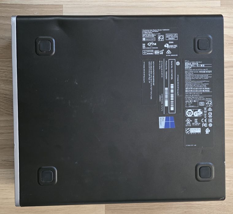 Hp prodesk 400 G4 SFF PC