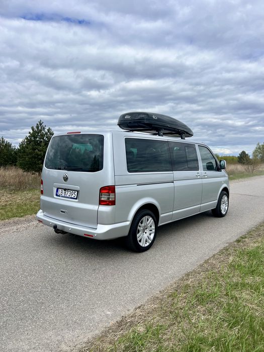 Wynajem VW Multivan Long z boxem dachowym – 5, 7 LUB 8 Osób