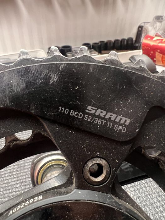 Pedaleira Sram RED com potenciometro