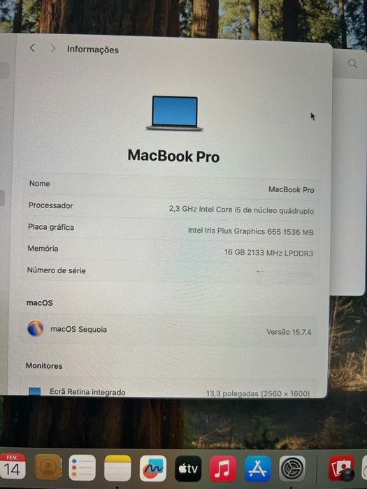 MacBook Pro 13” 2019 – 16GB RAM – 256GB SSD