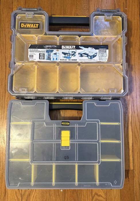 Ящики для зберігання шурупів