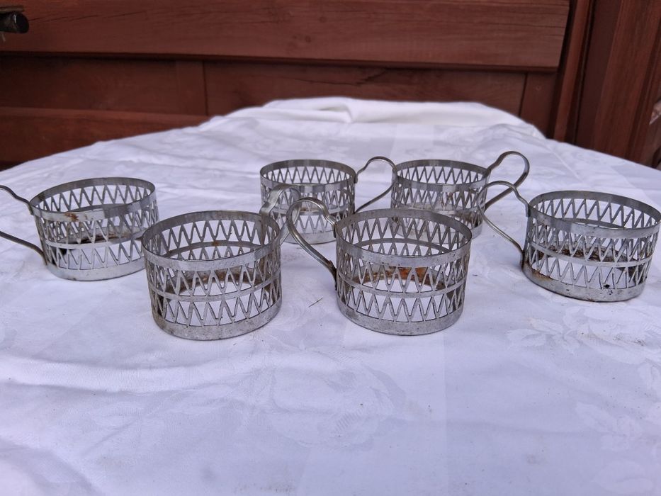 Koszyczki na szklanki prl