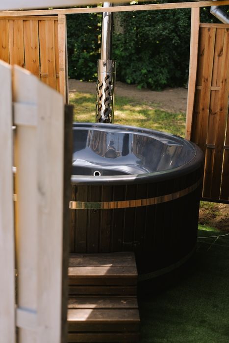 Domek z balią i jacuzzi na wyłączność, Kaszuby, Kolano, Wieżyca