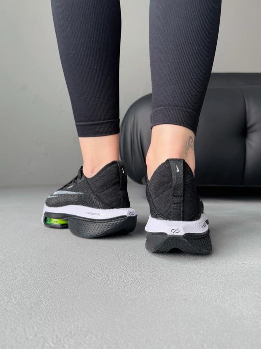 ФАВОРИТ! Nike Air Zoom Alphafly Next 2 Black/White 36 - 45 найк зум