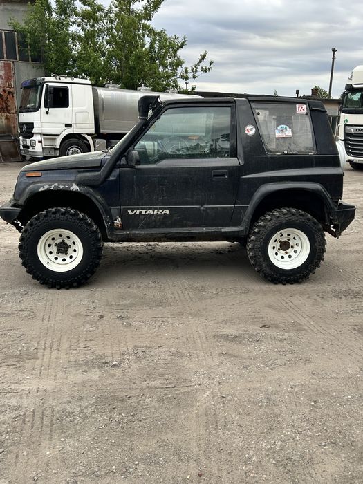 Suzuki Vitara LPG, zmota, offroad